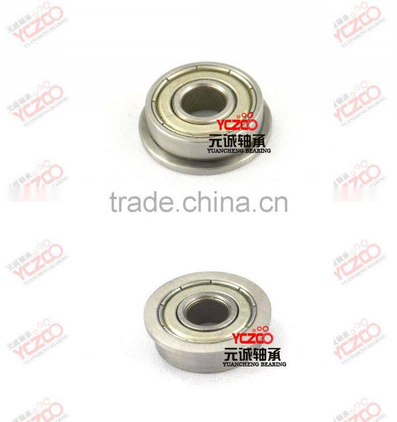 YCZCO High Speed and Low Noise miniature mini 608zz flange bearing