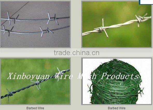 Iowa galvanized barbed wire