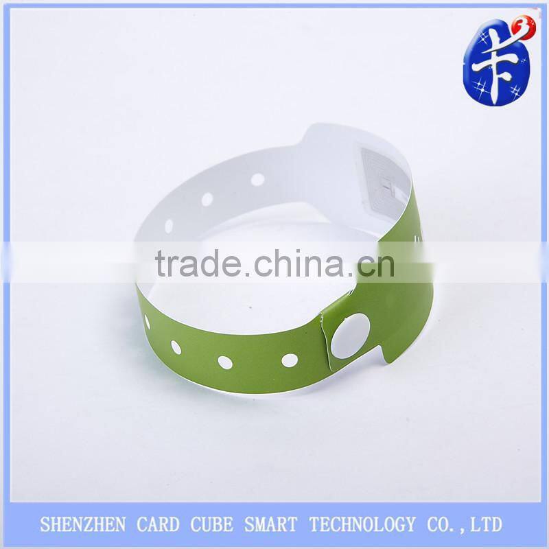 Smart 5-10m UHF RFID wristband for Library Security Gate