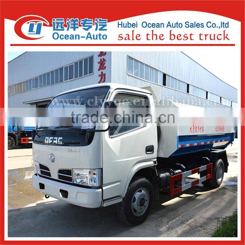 New Condition and Diesel Fuel Type hydraulic garbage truck with bin lifter