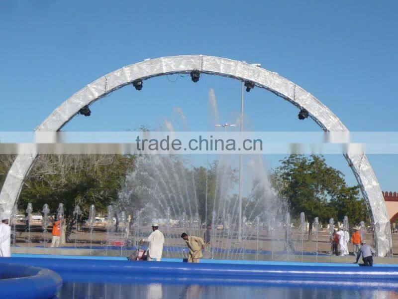 15 years factory Stainless steel Water Screen Movie Fountain Nozzle