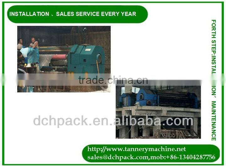 hydraulic wool leather fleshing machine price