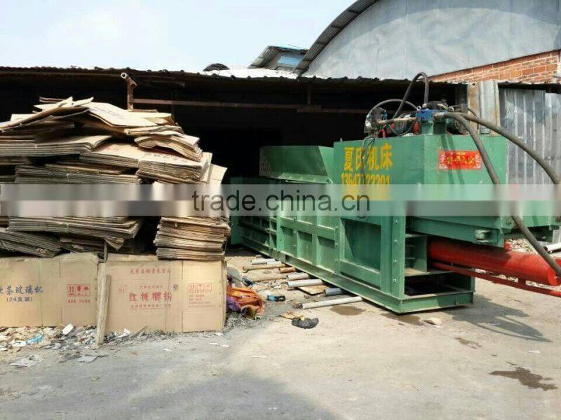YB2-80T Semi-automatic hydraulic baler machine,waste paper baling machine