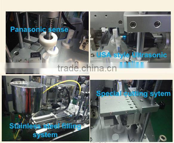 HX-006 Ultrasonic Wave Semi-automatic Aluminum Plastic Tube Sealing Machine