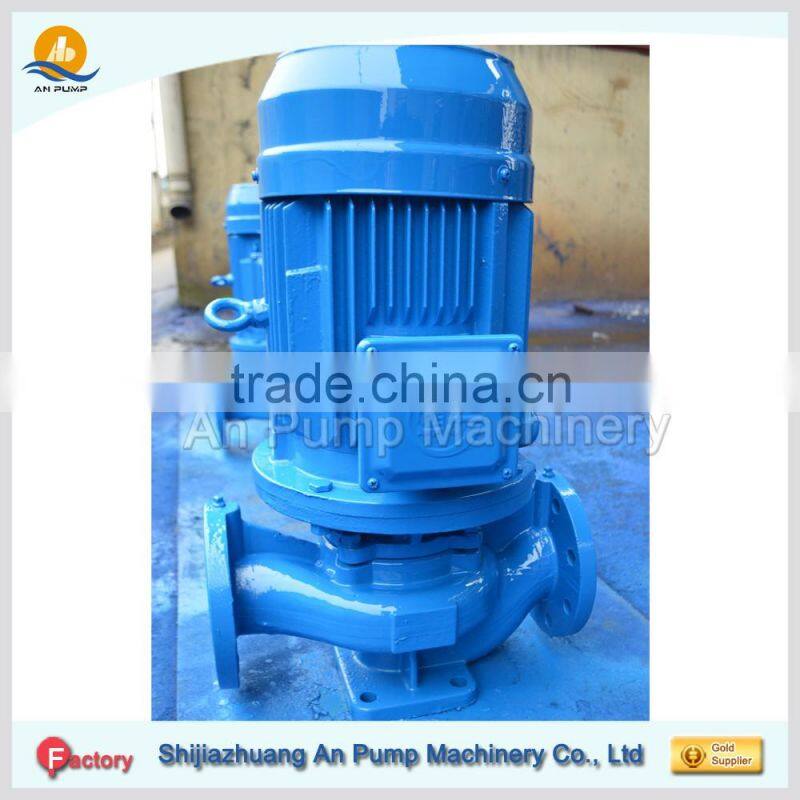 Cooling tower water circulation vertical inline pump