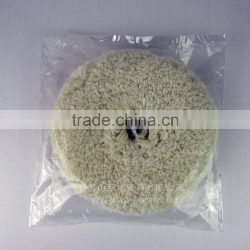 8'' double sides wool buffing pad made by RT112 wool