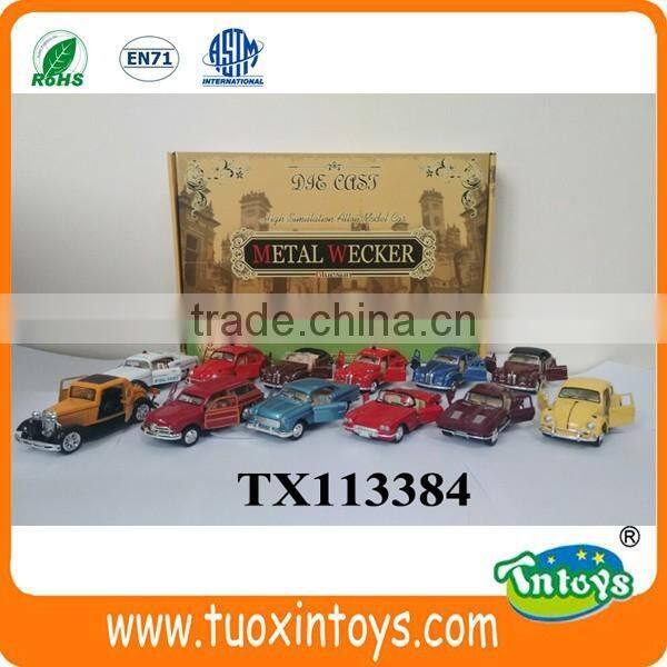 1:87 Fire Fighting Series Diecast Car Metal Pull Back Fire Engine Cars