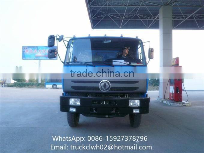 8-10 Cubic Meters Volume Tipper Box Truck Tipper With Capacity 7 ton