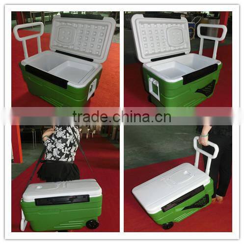 New style picnic ice cooler box,portable ice cooler box(ZQ-G)