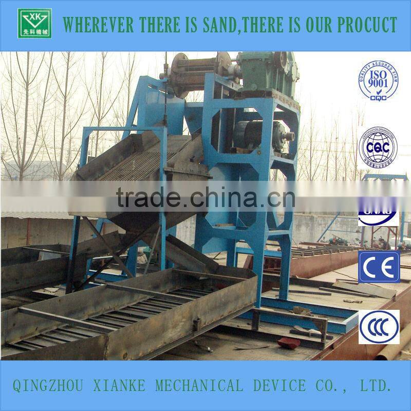 New type gold extraction dredger/machine