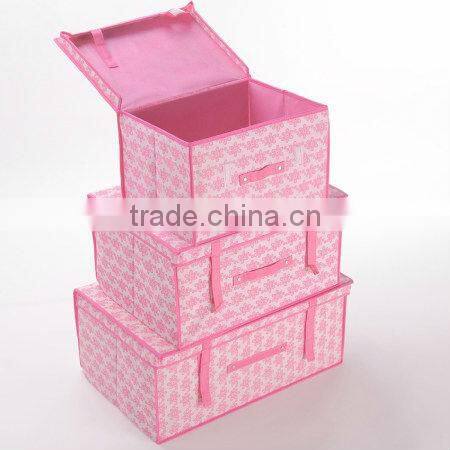 printed nonwoven fabric for strorage boxes