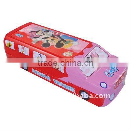 OEM Student's tin pencil case wholesale
