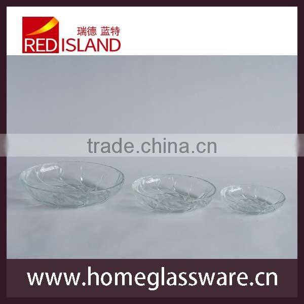 8 inch Fresh Fruit Salad glass plate