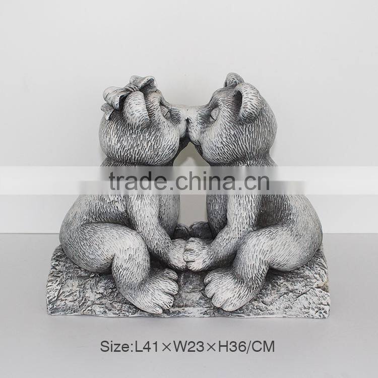 Lifelike angel garden statue