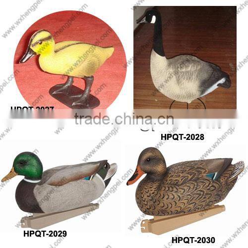 The simulation model of wild duck hunting bait, duck hunting model