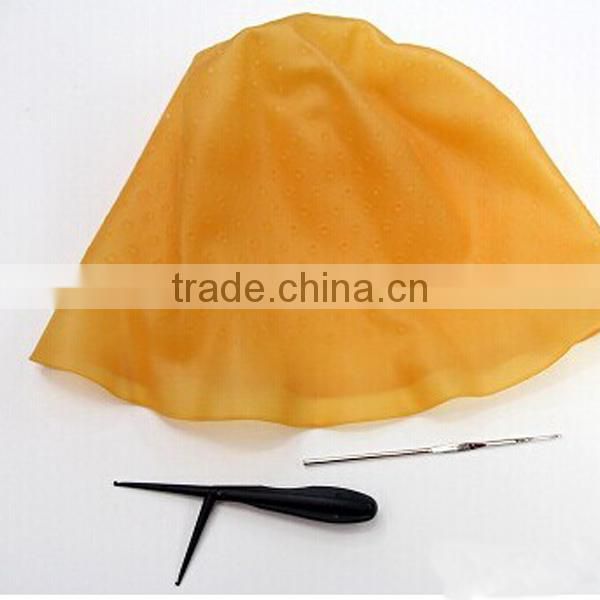 Professional Silicone Tipping Cap / Silicone Highlighting Cap