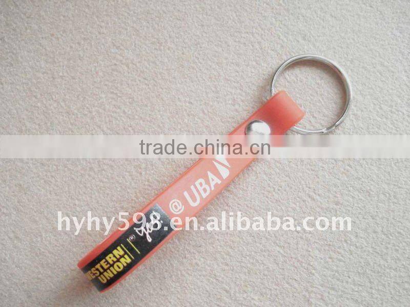 Polyester felt keychain