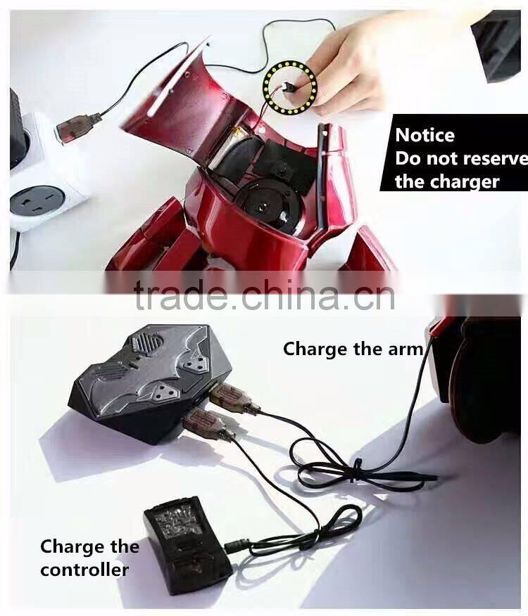 Super Cool Ironman 1:1 Wearable MK7 Flashing Light Arm Gloves, Cosplay Costume Remote Control Ironman Gloves With LED Light