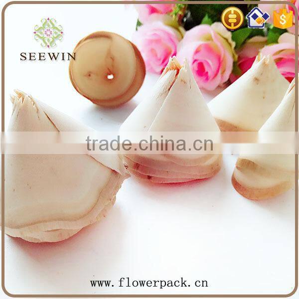 Wood flower series natural flowered bark engraving
