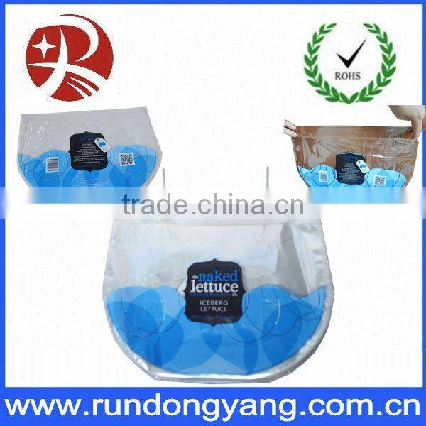 custom printed header bags