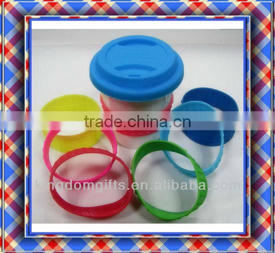 Newest Heat Resistant Silicone Cup Covers