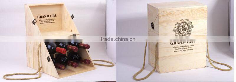 2015 Refinement wooden wine shelf