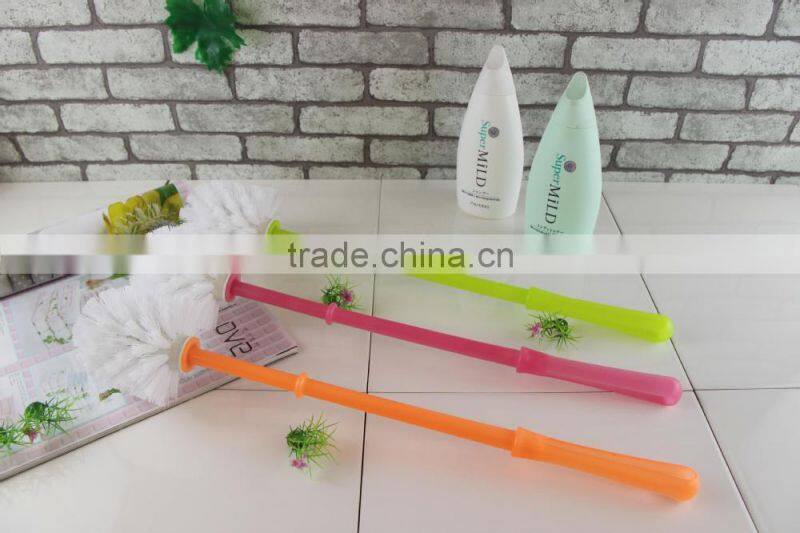 More style of good quality disposable rubber brush for toilet