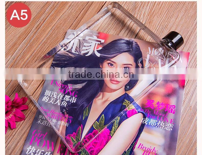 BPA free A6 bottle sport bottle shaker custom wholesale