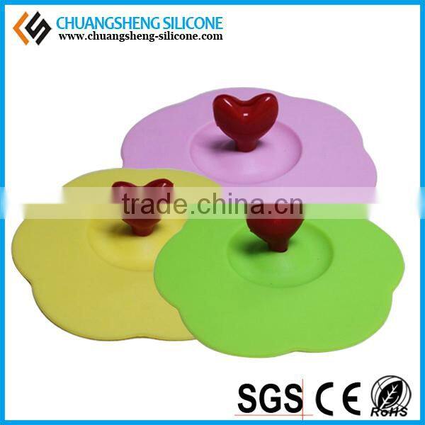 FDA silicone cap, cup lid