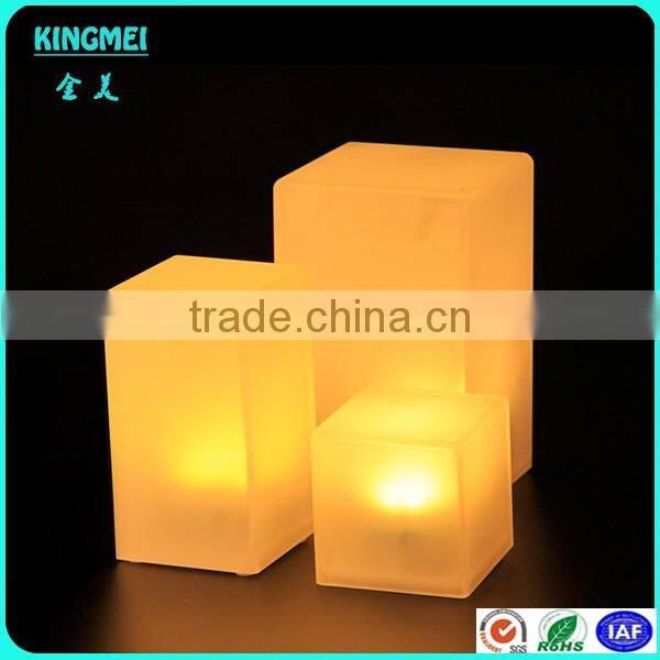 Remote Control Rechargeable Small Plastic Decorative LED Table Lamp