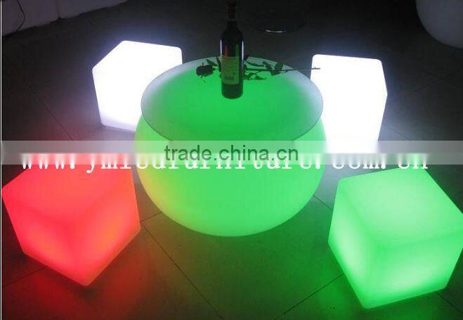16 Color Change Cube Chair Furniture(YM-LC4040)