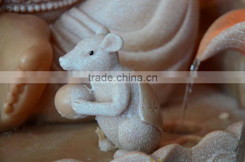 table top Ganesh resin water fountain,mini Ganesh