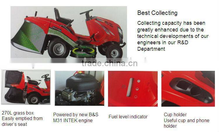 ROM135P B&S Riding mower lawn tractor