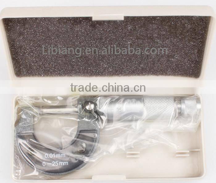 high quality 0-25mm stainless steel outside Micrometers