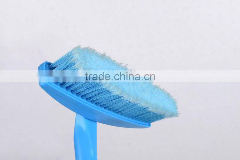 snow brush with ice scraper Two section telescopic aluminum handle