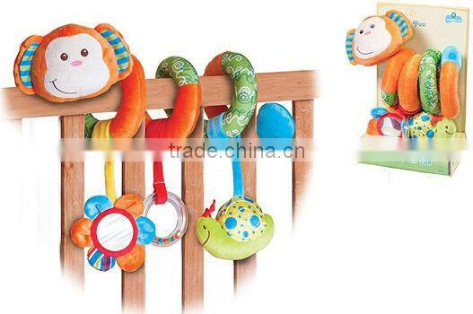 hot selling plush musical infant toy set with CE
