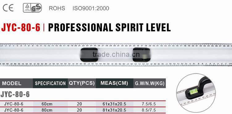 water lever with scale with a hanging hole marking line instrument level