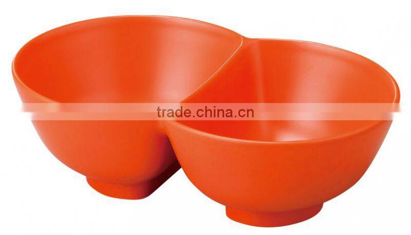 Twin Rice Bowl Double Bowl for Japanese Food Edamame Bowl for Cafeteria