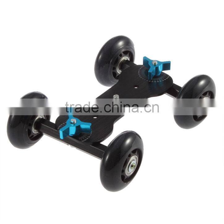 Glide Gear Video Dslr Camera Gimbal Stabilizer China Table Top Skater Dolly Roller Stabilizer Camera