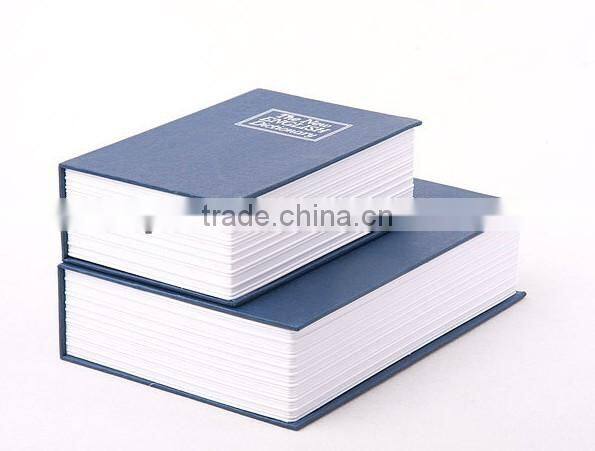 Home fake Book Safe box with key lock
