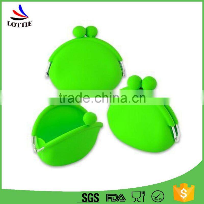 Kawaii Xmas Birthday Gift Cartoon Silicone Jelly Coin Purse Mini Wallet