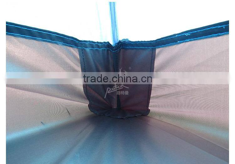 3 Person Double Layer Ripstop Polyester Family Camping Tent With Fiberglass Pole