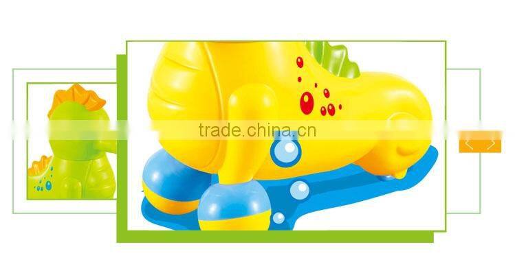 Funny battery operated hippocampus plastic toy horses that walk