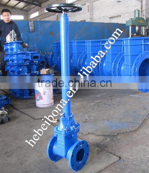 ANSI standard 6 inch cast iron gate valve