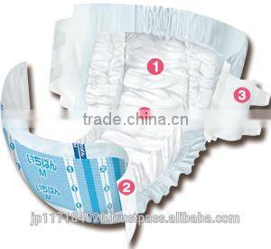 Durable and High quality adult diapers in myanmar hospital disposables with Functional made in Japan
