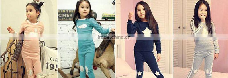 OEM 100% cotton kids sleepwear lovely animal custom design children pajama
