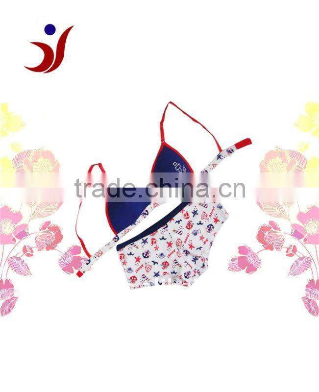 ladies lovely Sexy net bra and boyshort underwear, Girls sexy Beach bra