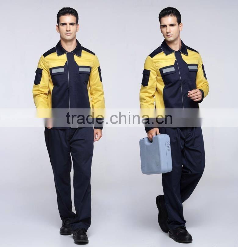 Cheap Latest Factory Construction Work Wear Adult Work Suit Water-resistant Denim Overalls For Worker Labor Uniform