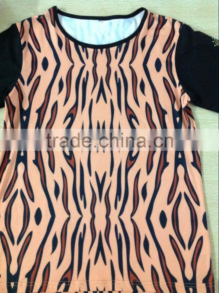 Fashion dry fit muscle shark compression t shirt