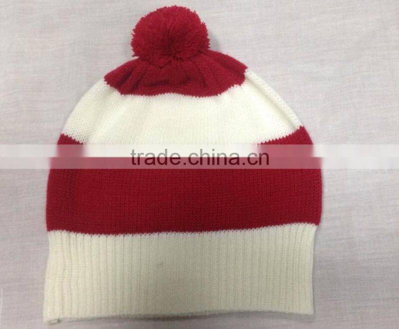 High Quality Plain Knitted Hats Custom Cheap Beanie Caps Winter Hats for girls (W64)